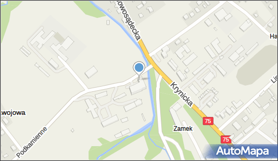 Paczkomat InPost NWJ01N, Podkamienne 1, Nawojowa 33-335
