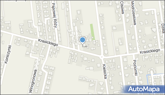 Paczkomat InPost NWO04M, Krasickiego 110, Nowa Wola 05-500
