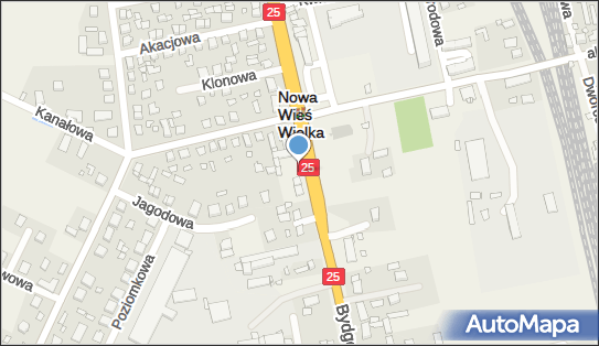 Paczkomat InPost NWW01N, Bydgoska 15A, Nowa Wieś Wielka 86-060