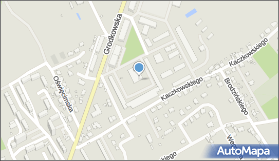 Paczkomat InPost NYS01M, Grodkowska 46A, Nysa 48-300