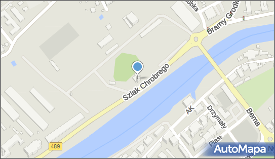 Paczkomat InPost NYS03BAPP, Szlak Chrobrego 6A, Nysa 48-300