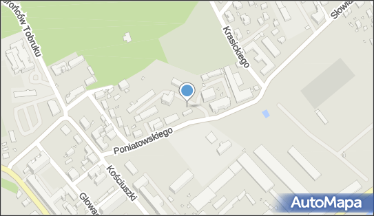 Paczkomat InPost NYS15M, Poniatowskiego 5, Nysa 48-300