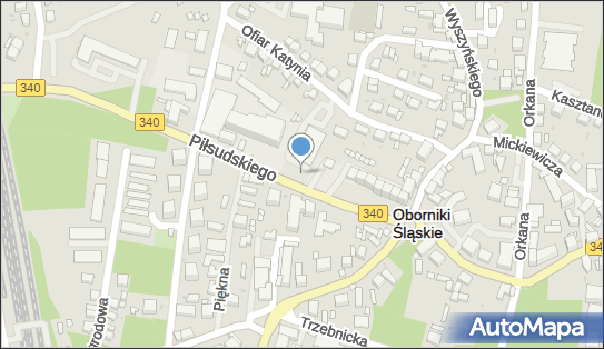 Paczkomat InPost OBS01M, Ofiar Katynia 12, Oborniki Śląskie 55-120
