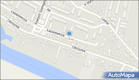 Paczkomat InPost OBW02M, Obrzycka 46, Oborniki 64-600