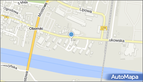 Paczkomat InPost OBW11M, Powstańców Wielkopolskich 34, Oborniki 64-600