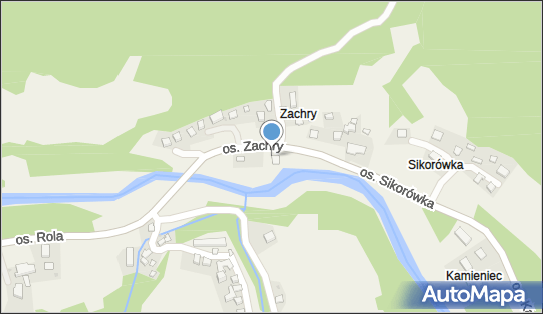 Paczkomat InPost OCD02BAPP, os. Zachry 47, Ochotnica Dolna 34-452