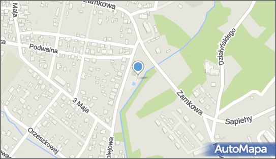 Paczkomat InPost OCE01M, Kolejowa 1, Oleszyce 37-630