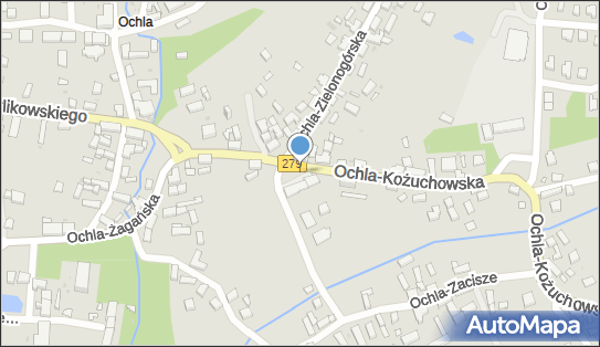 Paczkomat InPost OCH01A, Kożuchowska 1, Zielona Góra 66-006