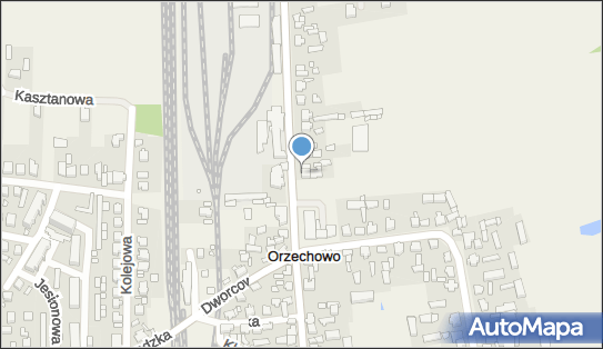 Paczkomat InPost OCH01N, Miłosławska 6, Orzechowo 62-322