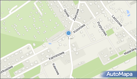 Paczkomat InPost ODW01M, Akwarelowa 65, Odrano-Wola 05-825