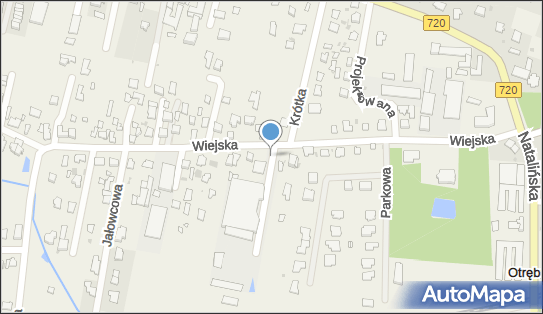 Paczkomat InPost OEY01A, Wiejska 21, Otrębusy 05-805