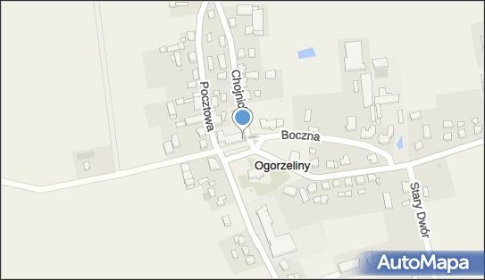 Paczkomat InPost OGE01M, Pocztowa 2, Ogorzeliny 89-665