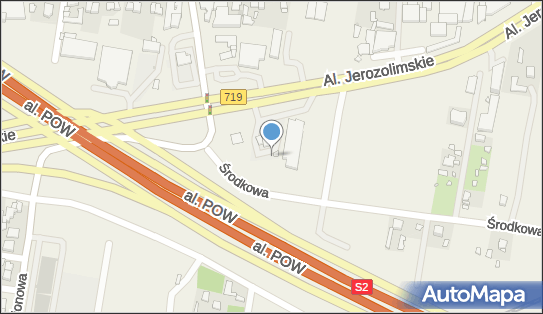 Paczkomat InPost OKN02M, Aleje Jerozolimskie 249C, Opacz-Kolonia 05-816