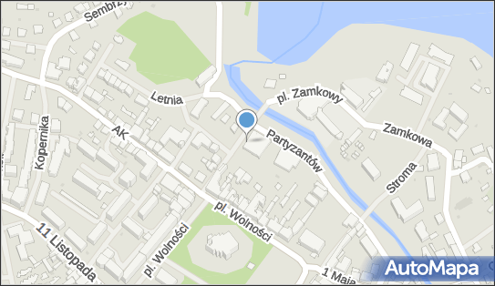 Paczkomat InPost OLC07M, Partyzantów 9, Olecko 19-400