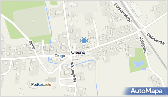 Paczkomat InPost OLE01M, Długa 22, Olesno 33-210