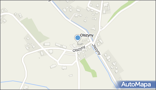 Paczkomat InPost OLNY01M, Olszyny 554A, Olszyny 33-164