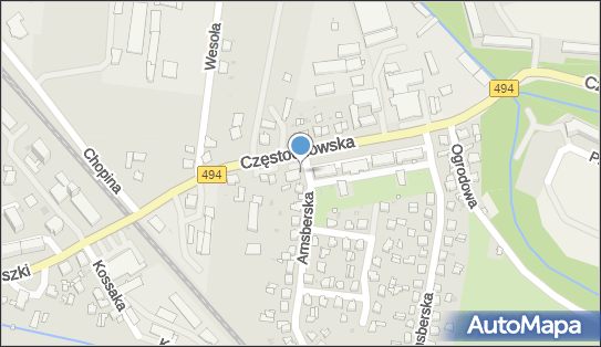 Paczkomat InPost OLO01APP, Częstochowska 9, Olesno 46-300