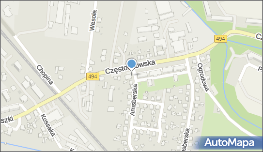 Paczkomat InPost OLO01APP, Częstochowska 9, Olesno 46-300