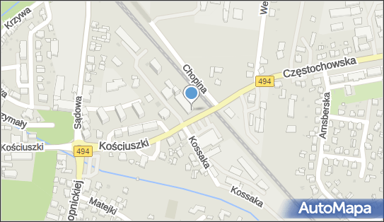 Paczkomat InPost OLO02ML, Kościuszki 36, Olesno 46-300