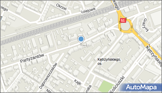 Paczkomat InPost OLS02H, Partyzantów 69, Olsztyn 10-402