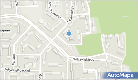 Paczkomat InPost OLS03B, Żurawskiego 4A, Olsztyn 10-689