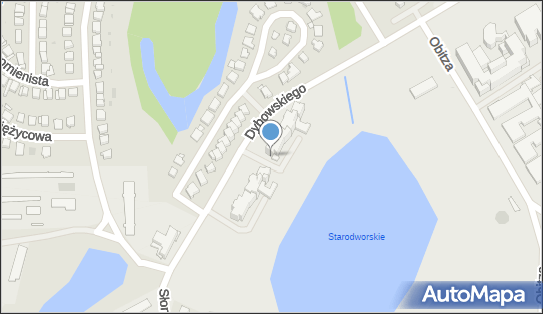 Paczkomat InPost OLS03M, Dybowskiego 9, Olsztyn 10-723