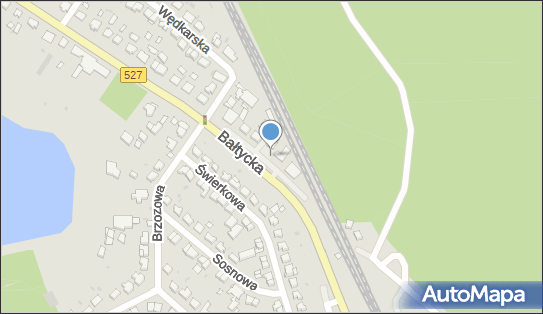 Paczkomat InPost OLS05N, Bałtycka 18, Olsztyn 11-041