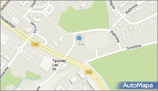 Paczkomat InPost OLS06BAPP, Bajkowa 115, Olsztyn 10-696