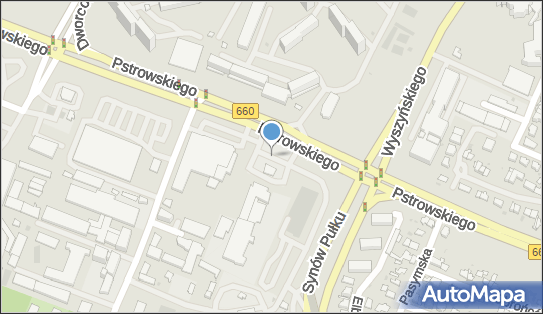 Paczkomat InPost OLS155, Pstrowskiego 28, Olsztyn 10-602