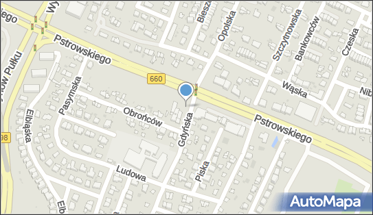 Paczkomat InPost OLS26M, Gdyńska 19, Olsztyn 10-608