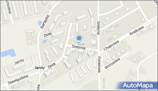 Paczkomat InPost OLS27A, Srebrna 1, Olsztyn 10-698