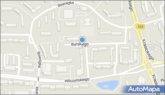 Paczkomat InPost OLS32A, Burskiego 9, Olsztyn 10-686