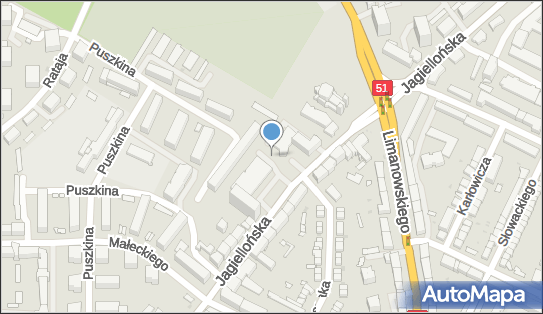 Paczkomat InPost OLS34M, Jagiellońska 33A, Olsztyn 10-273