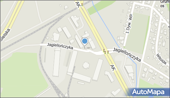 Paczkomat InPost OLS45M, Jagiellończyka 38, Olsztyn 10-062