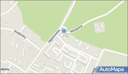 Paczkomat InPost OLS64M, Borowa 1, Olsztyn 10-242