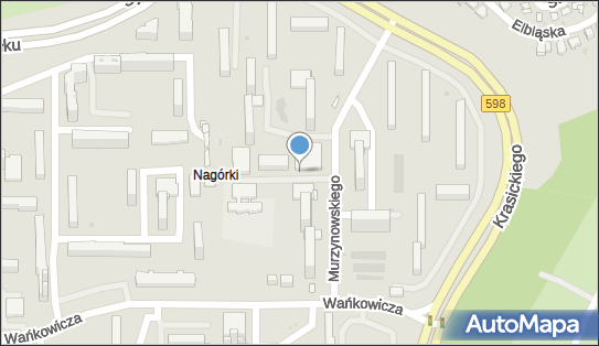 Paczkomat InPost OLS65M, Murzynowskiego 16, Olsztyn 10-684