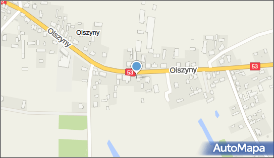 Paczkomat InPost OLSZ01M, Olszyny 42, Olszyny 12-100