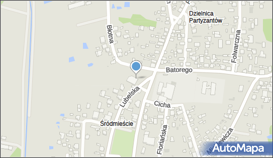 Paczkomat InPost OLU01BAPP, Lubelska 4, Ostrów Lubelski 21-110