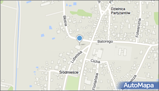 Paczkomat InPost OLU01G, Lubelska 4, Ostrów Lubelski 21-110