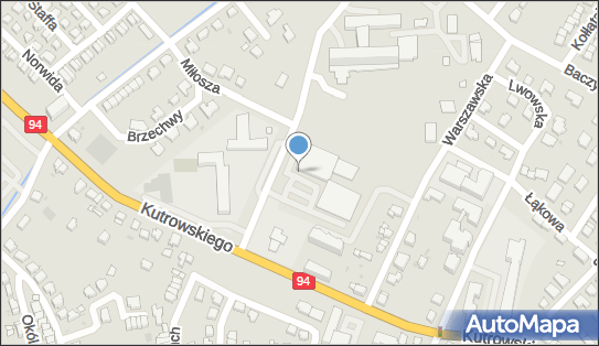 Paczkomat InPost OLW02A, Kutrowskiego 29E, Oława 55-200