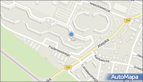 Paczkomat InPost OLW09BAPP, Paderewskiego 6, Oława 55-200