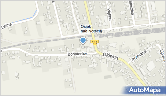 Paczkomat InPost ONN01A, Bohaterów 1A, Osiek nad Notecią 89-333