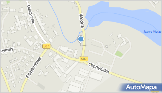 Paczkomat InPost ONR01N, Olsztyńska 27, Orneta 11-130