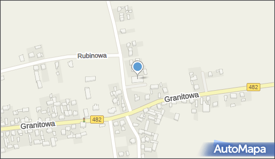 Paczkomat InPost OOA01M, Bursztynowa 2a, Olszowa 63-600