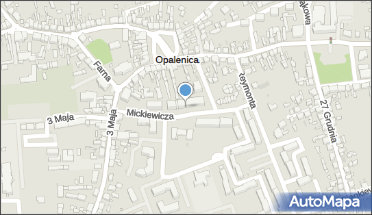 Paczkomat InPost OPA01M, Mickiewicza 5, Opalenica 64-330