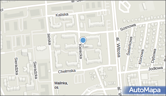 Paczkomat InPost OPO01HO, Kielecka 12, Opole 45-401