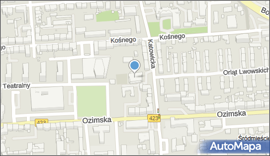 Paczkomat InPost OPO02A, Katowicka 69, Opole 45-015