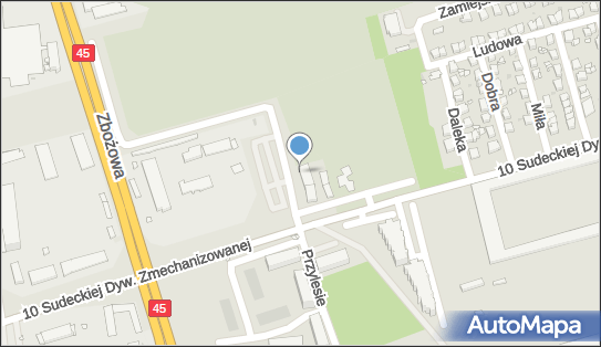 Paczkomat InPost OPO03BAPP, Opole 45-828
