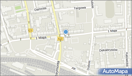Paczkomat InPost OPO05A, 1 Maja 8, Opole 45-069