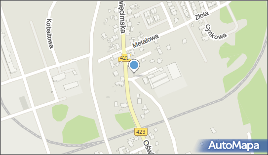 Paczkomat InPost OPO05BAPP, Oświęcimska 115, Opole 45-641